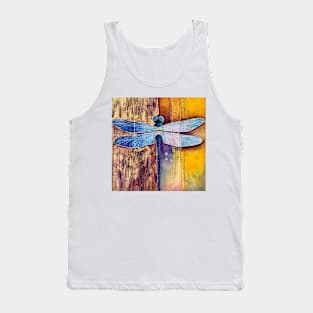 Golden dragonfly Tank Top